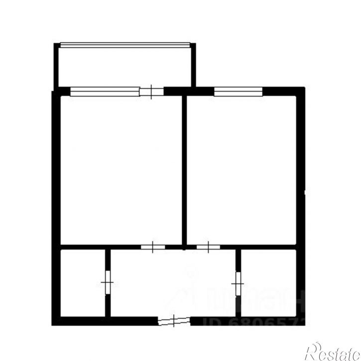 1-комн квартира улица Гаврилова, 56 к5,  д. 56 к5