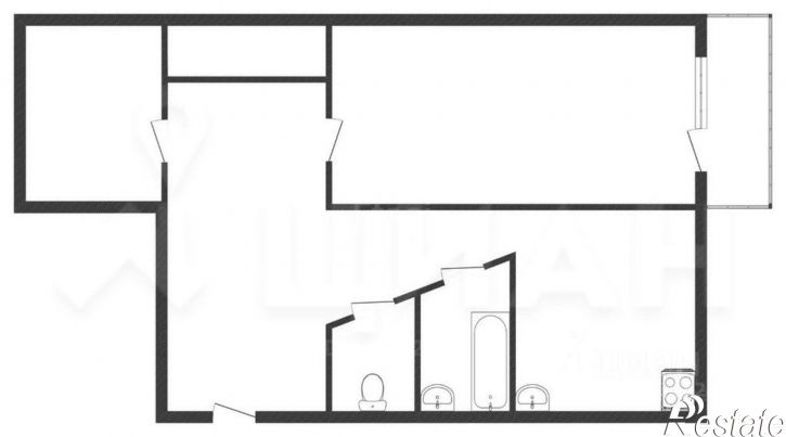 2-комн квартира ул Светлая, 30,  д. 30