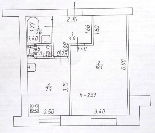 Продажа 1-комн квартиры Ильича ул, 19/43