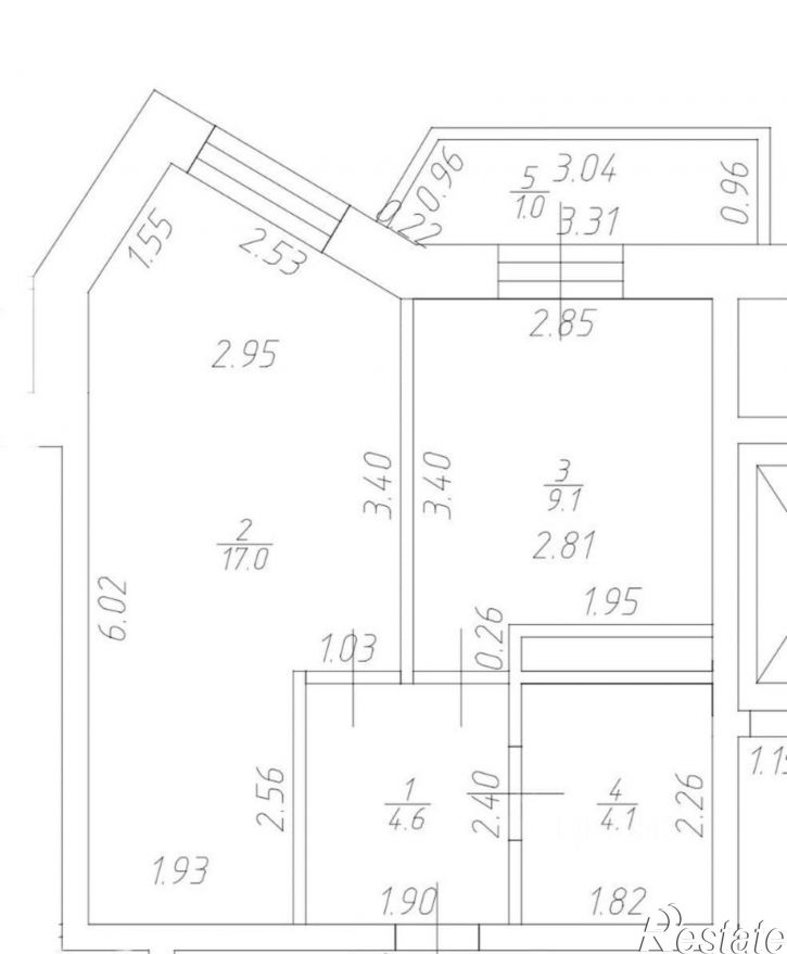 1-комн квартира улица Волкова, 12,  д. 12