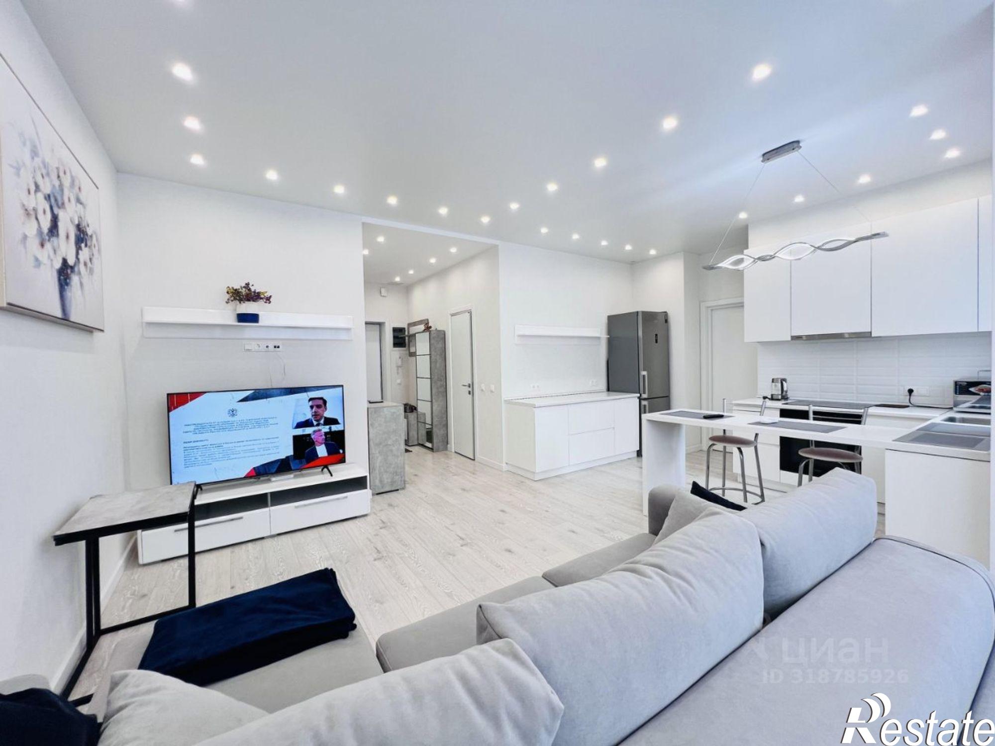 Сдать квартиру за 90 000 рублей на Петербургская улица, 64