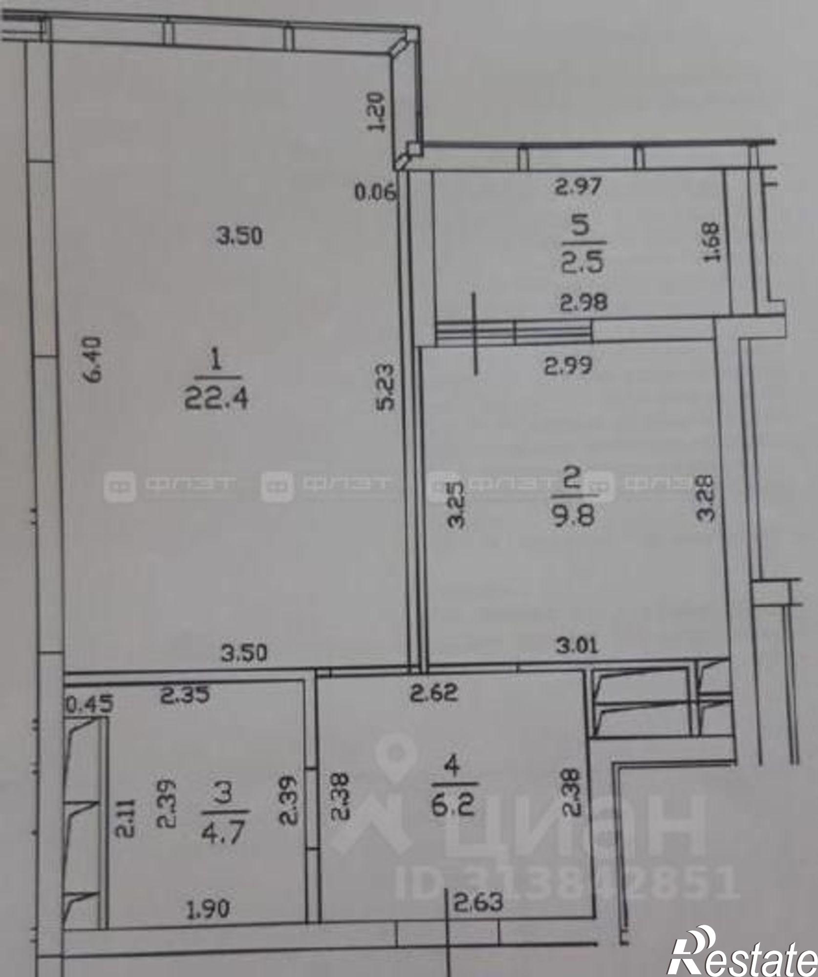 Купить квартиру за 17 999 000 рублей на Шоссейная улица, 57