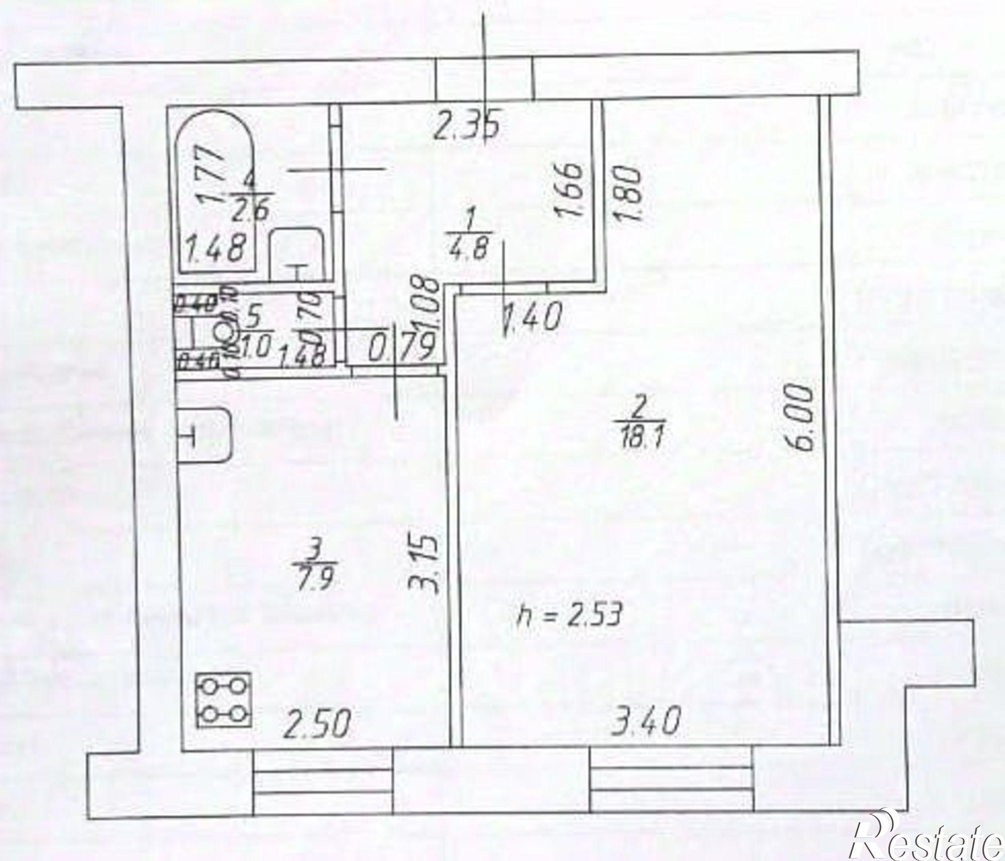 Купить квартиру за 4 700 000 рублей на Революционная улица, 43