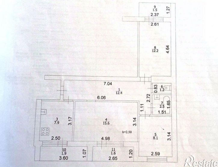 3-комн квартира Революционная улица, 43,  д. 43