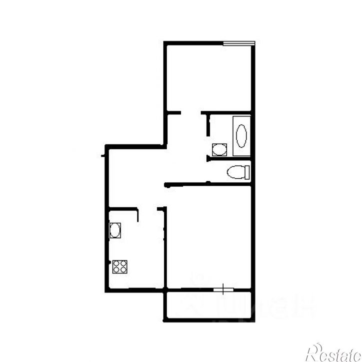 2-комн квартира улица Карбышева, 58А,  д. 58А