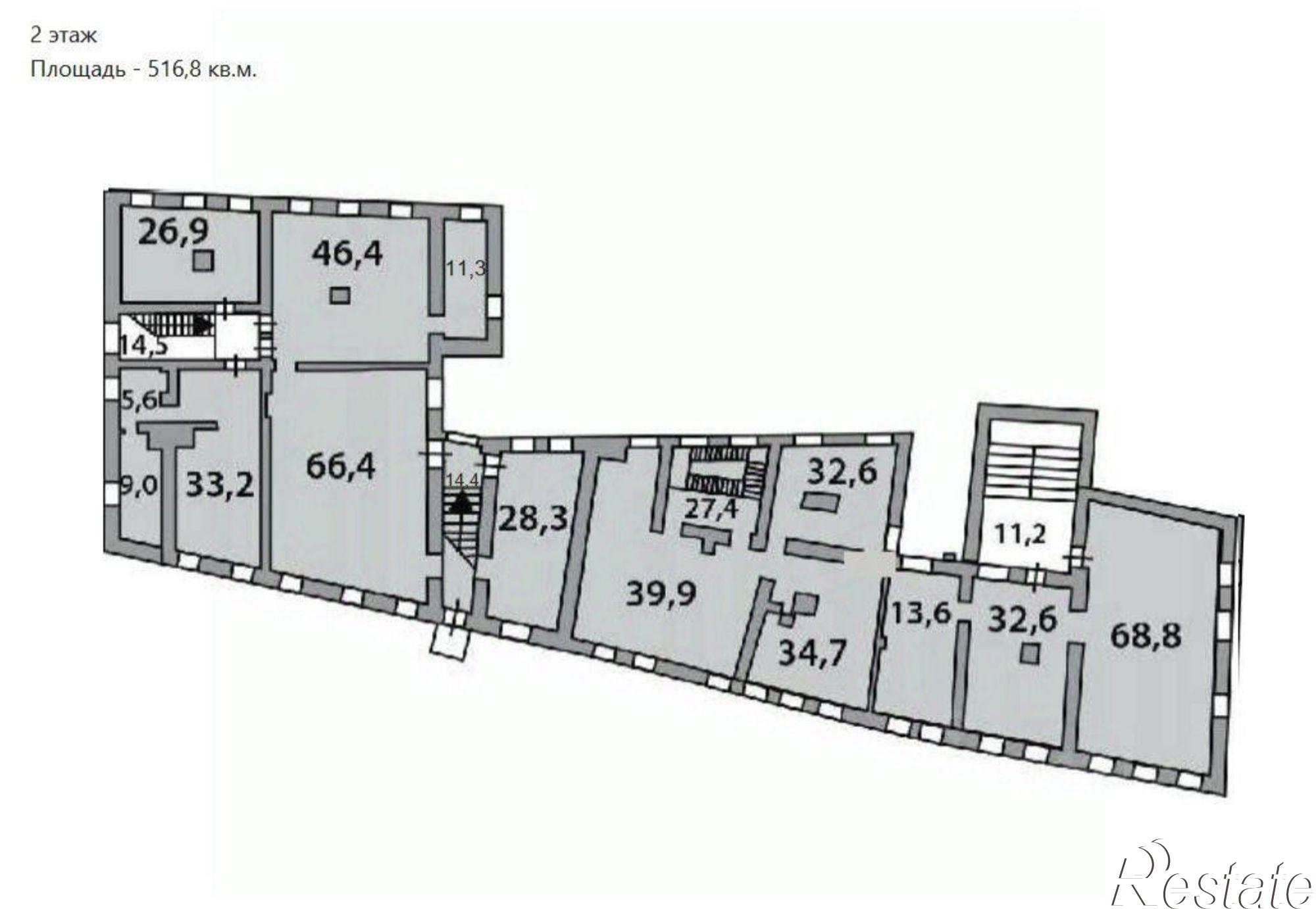 Сдать ОСЗ, отдельно стоящее здание за 120 125 рублей на ул Габдуллы Тукая, 16