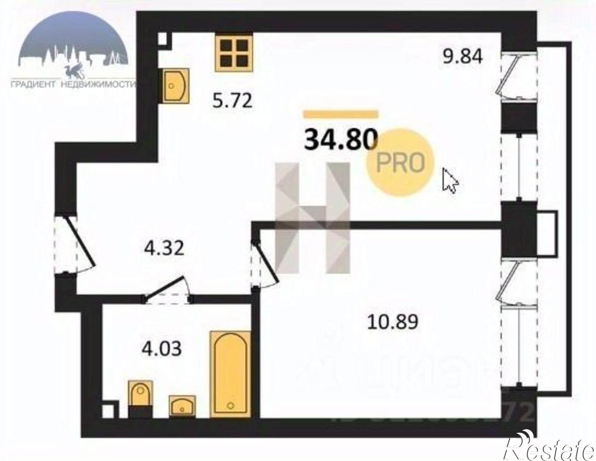 Купить квартиру за 13 224 000 рублей на ул Рустема Яхина, 3