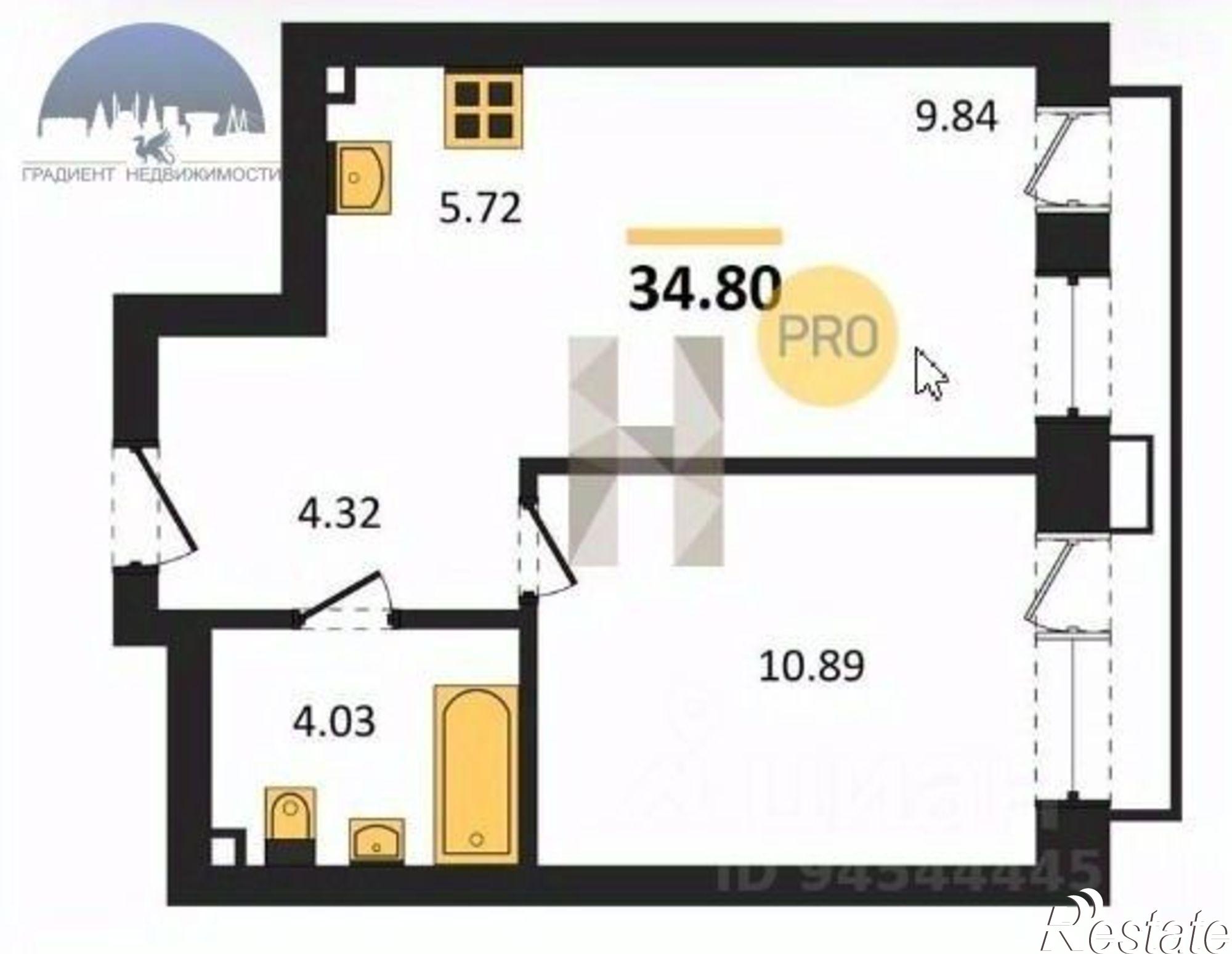 Купить квартиру за 13 224 000 рублей на ул Рустема Яхина, 3