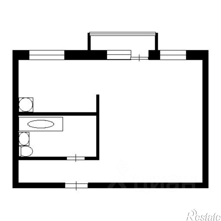 1-комн квартира ул Адоратского, 4,  д. 4