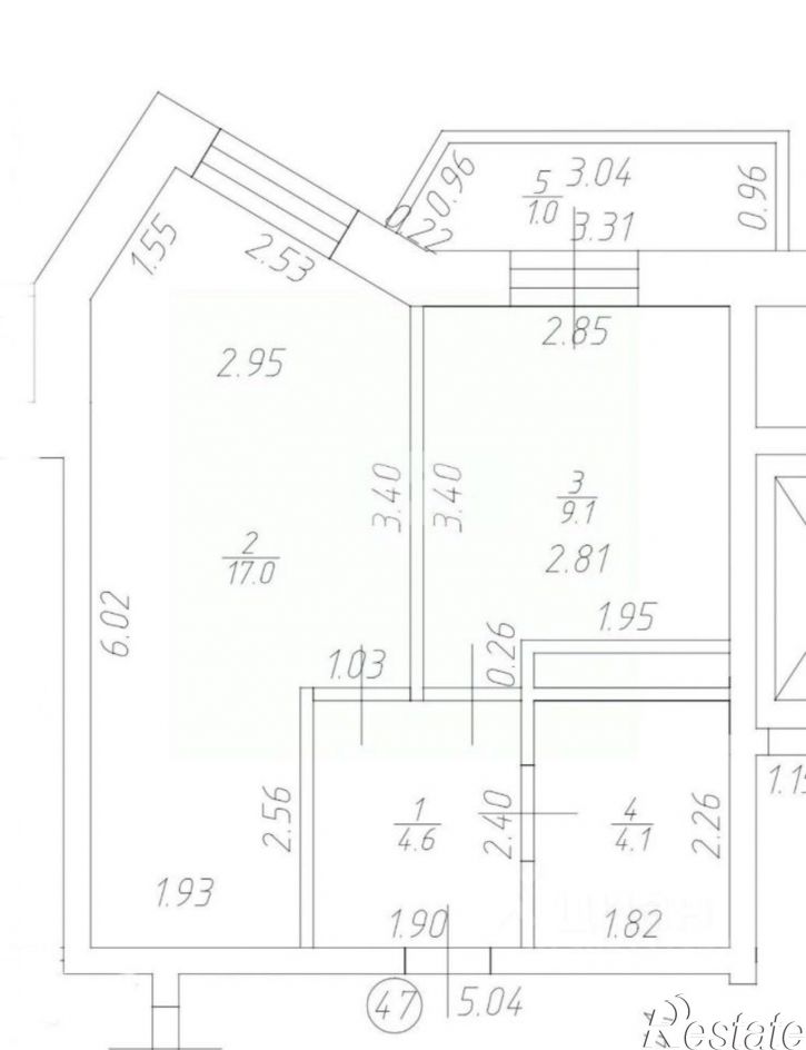 1-комн квартира улица Волкова, 12,  д. 12