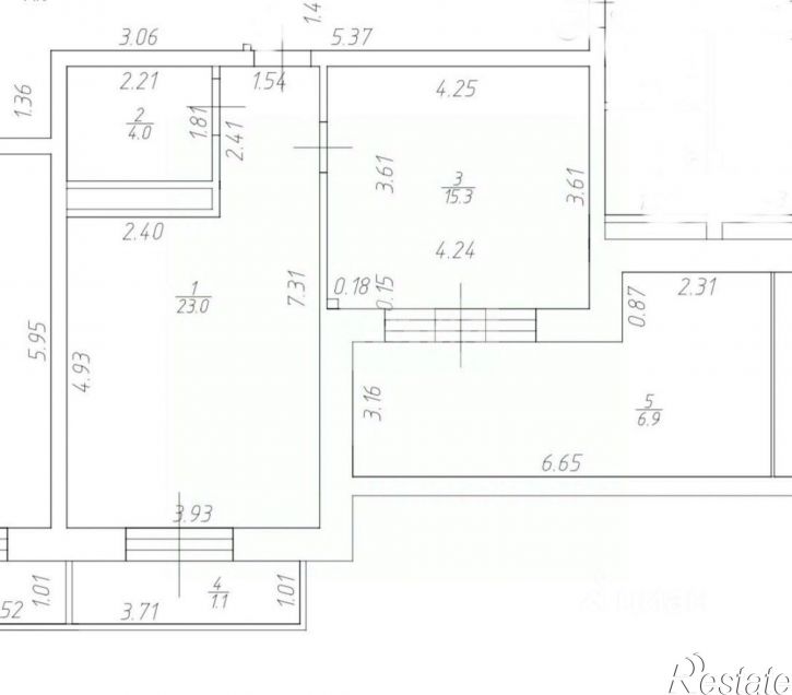 2-комн квартира улица Волкова, 12,  д. 12