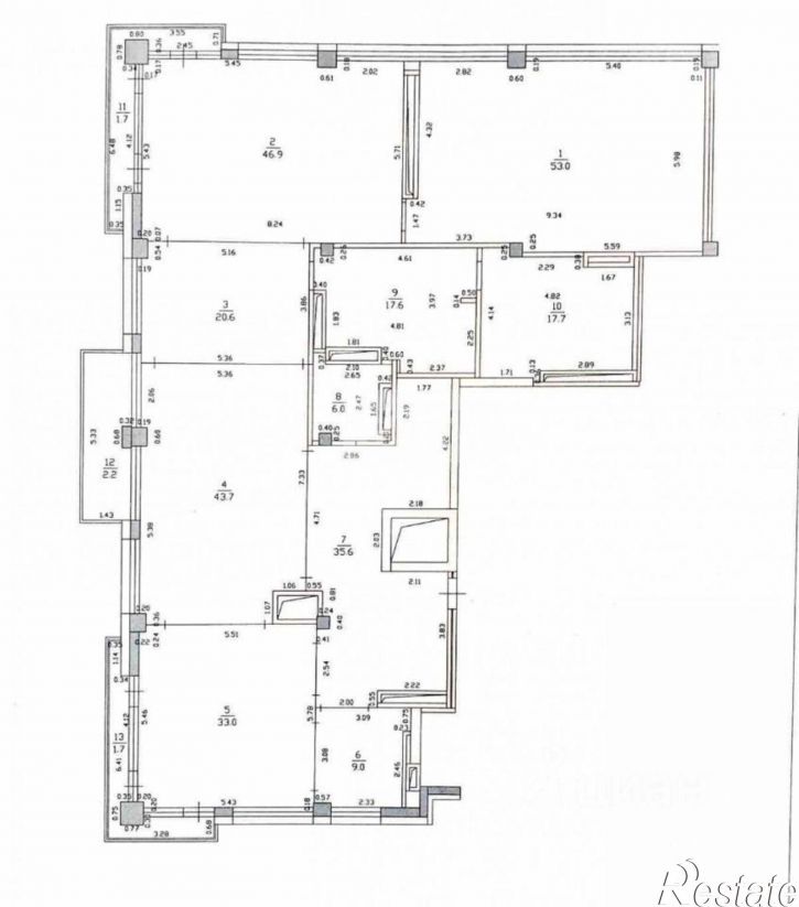 6-комн квартира Петербургская улица, 65А,  д. 65А