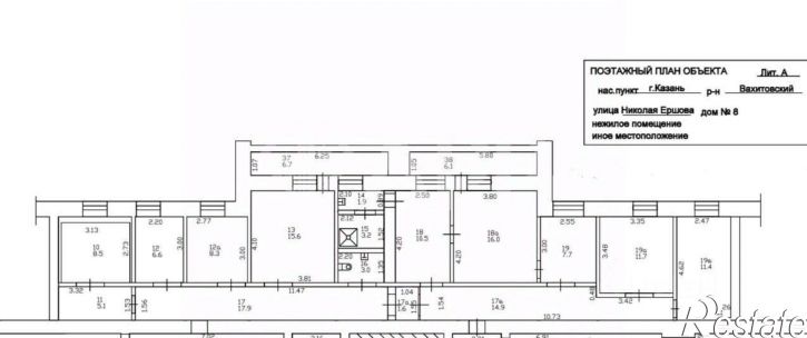 Помещение свободного назначения улица Николая Ершова, 8,  д. 8