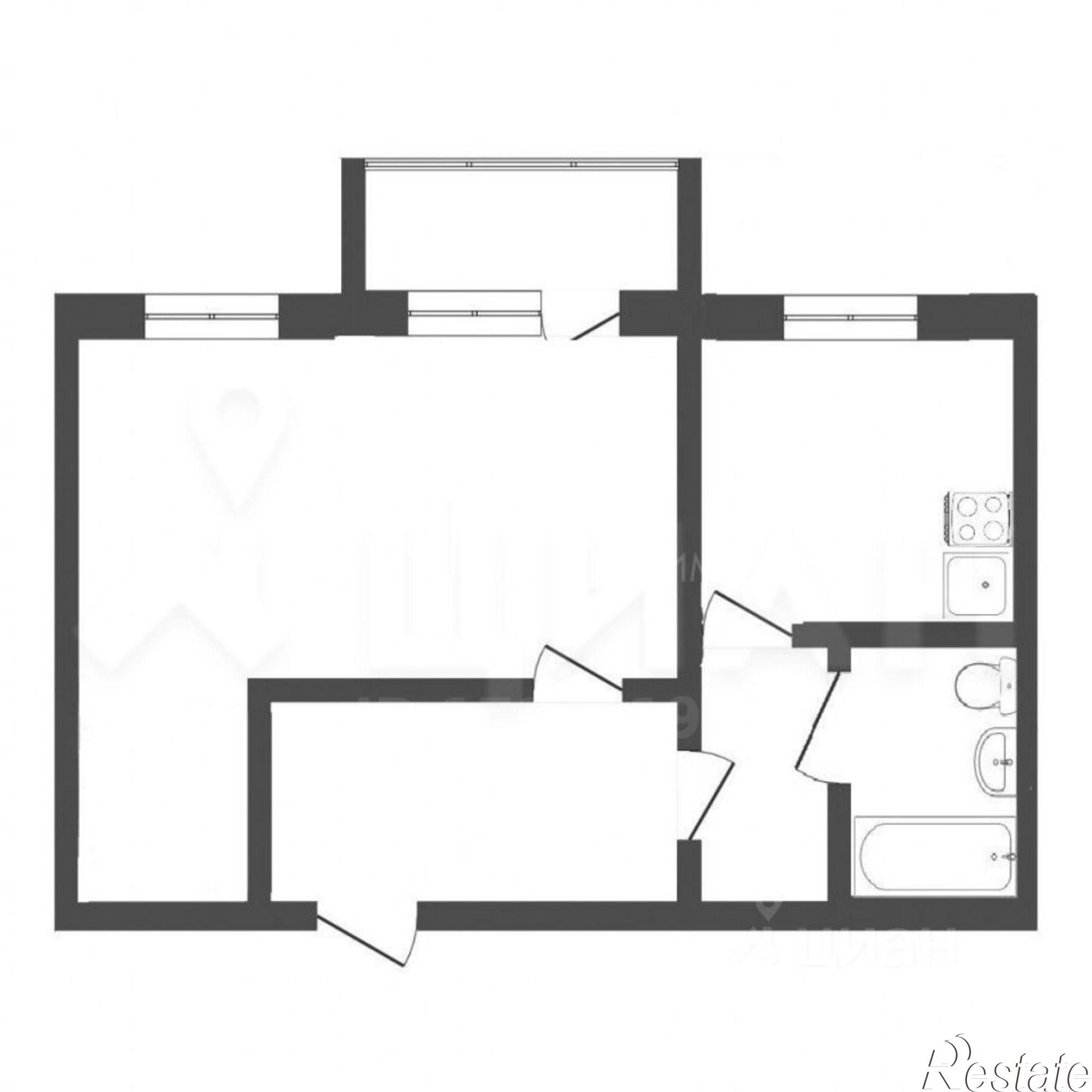 Сдать квартиру за 32 000 рублей на улица Абсалямова, 30