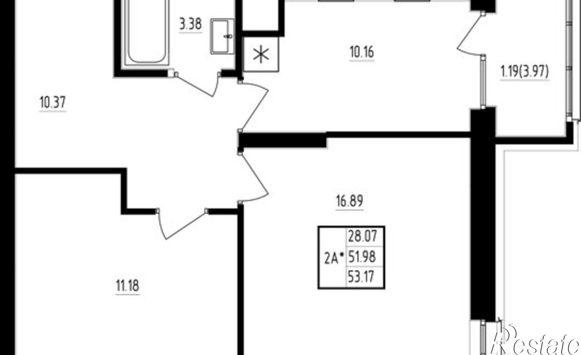 Купить квартиру за 11 680 000 рублей на Вознесенский тракт, 19