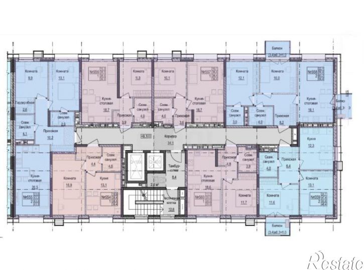 1-комн квартира в новом доме Южно-Промышленная улица