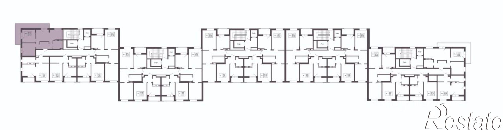 Купить квартиру за 14 626 500 рублей на улица Петра Полушкина, 1