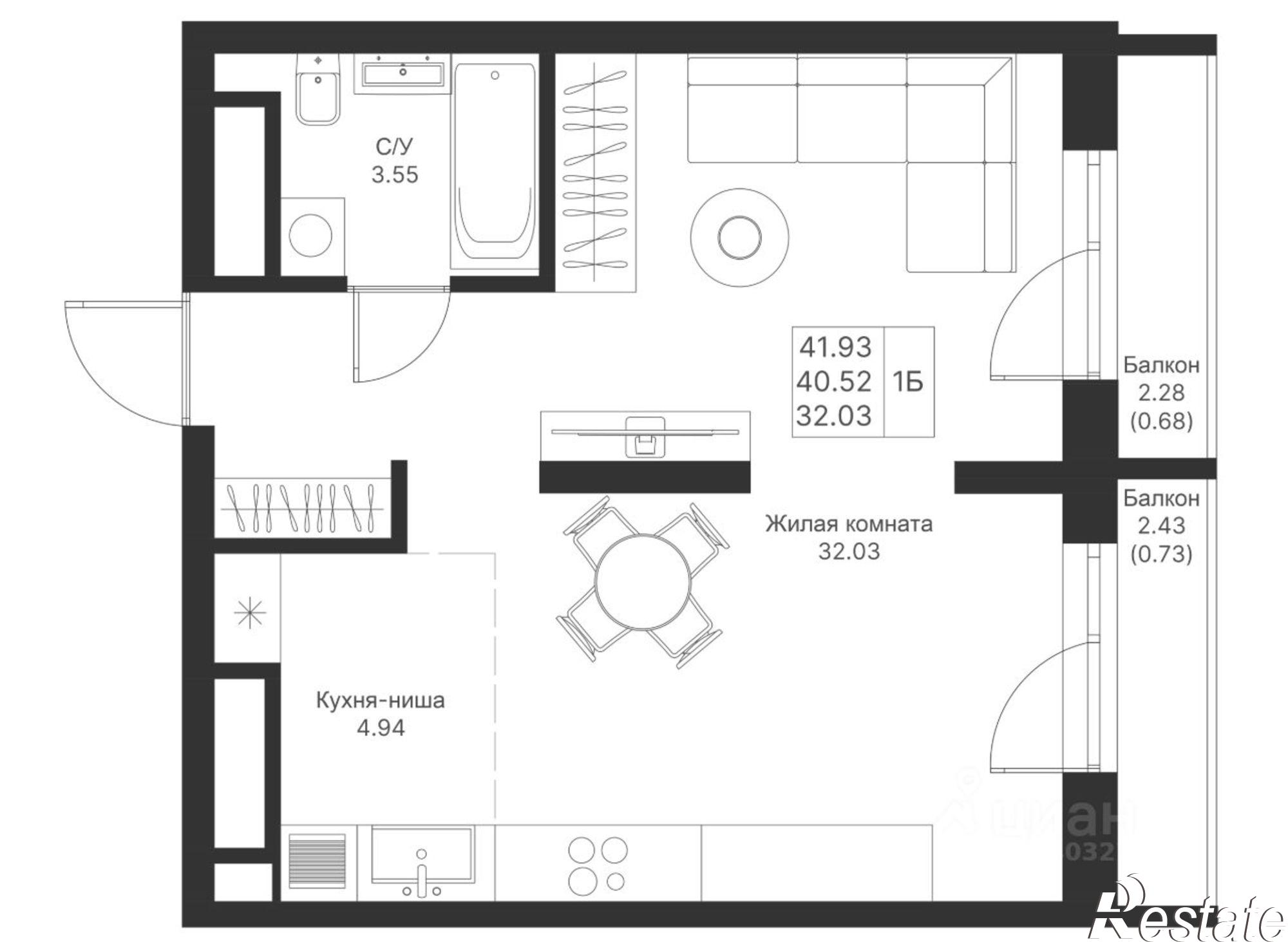 Купить квартиру за 11 069 500 рублей на улица Петра Полушкина