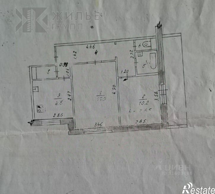 2-комн квартира улица Адоратского, 39,  д. 39