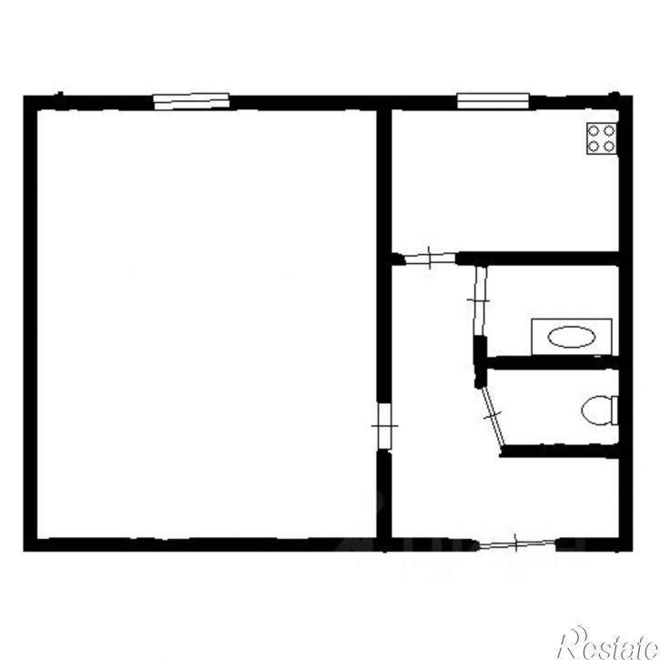 1-комн квартира ул Шамиля Усманова, 8,  д. 8