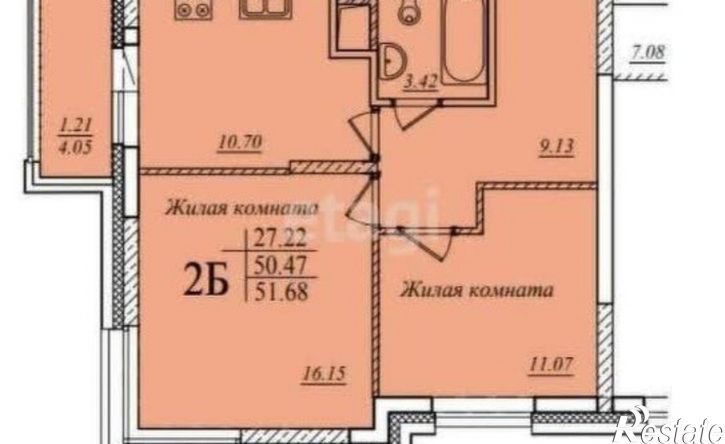 2-комн квартира ул Мансура Хасанова, 13,  д. 13