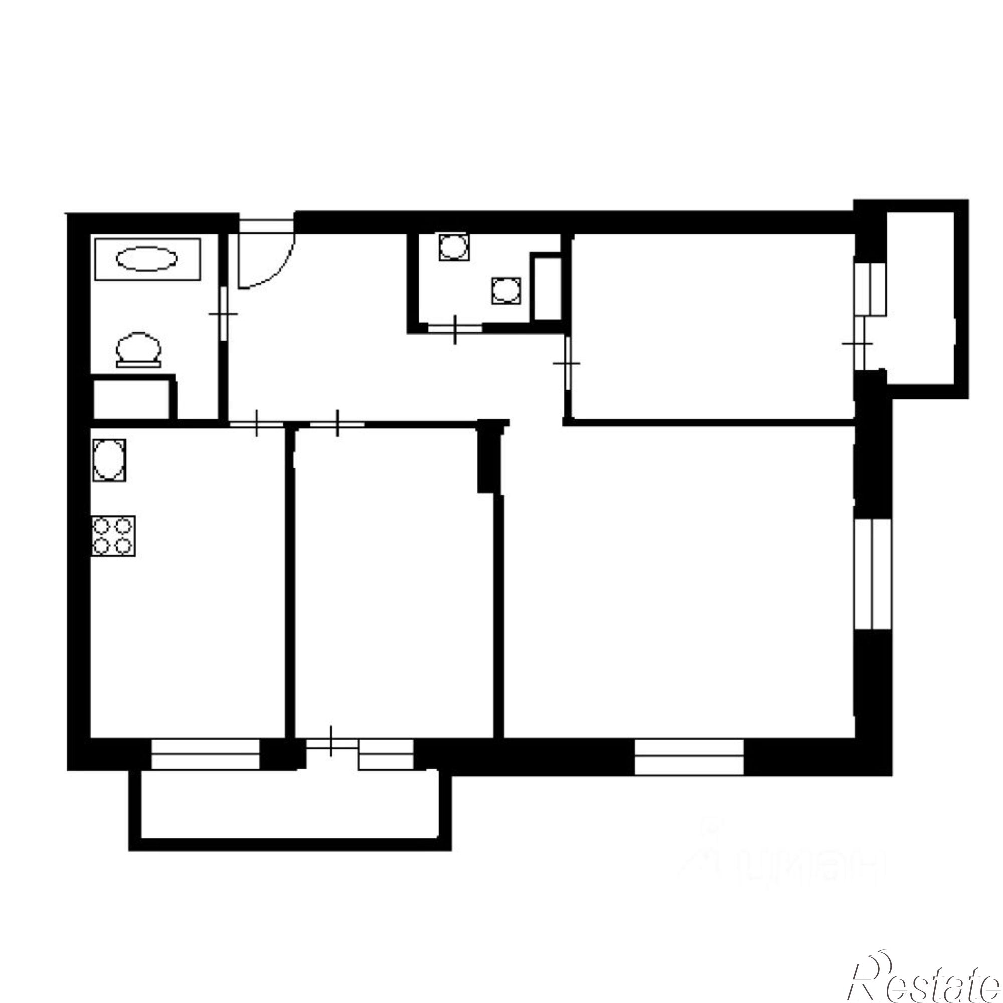 Купить квартиру за 8 499 000 рублей на Детский проезд, 1 к2