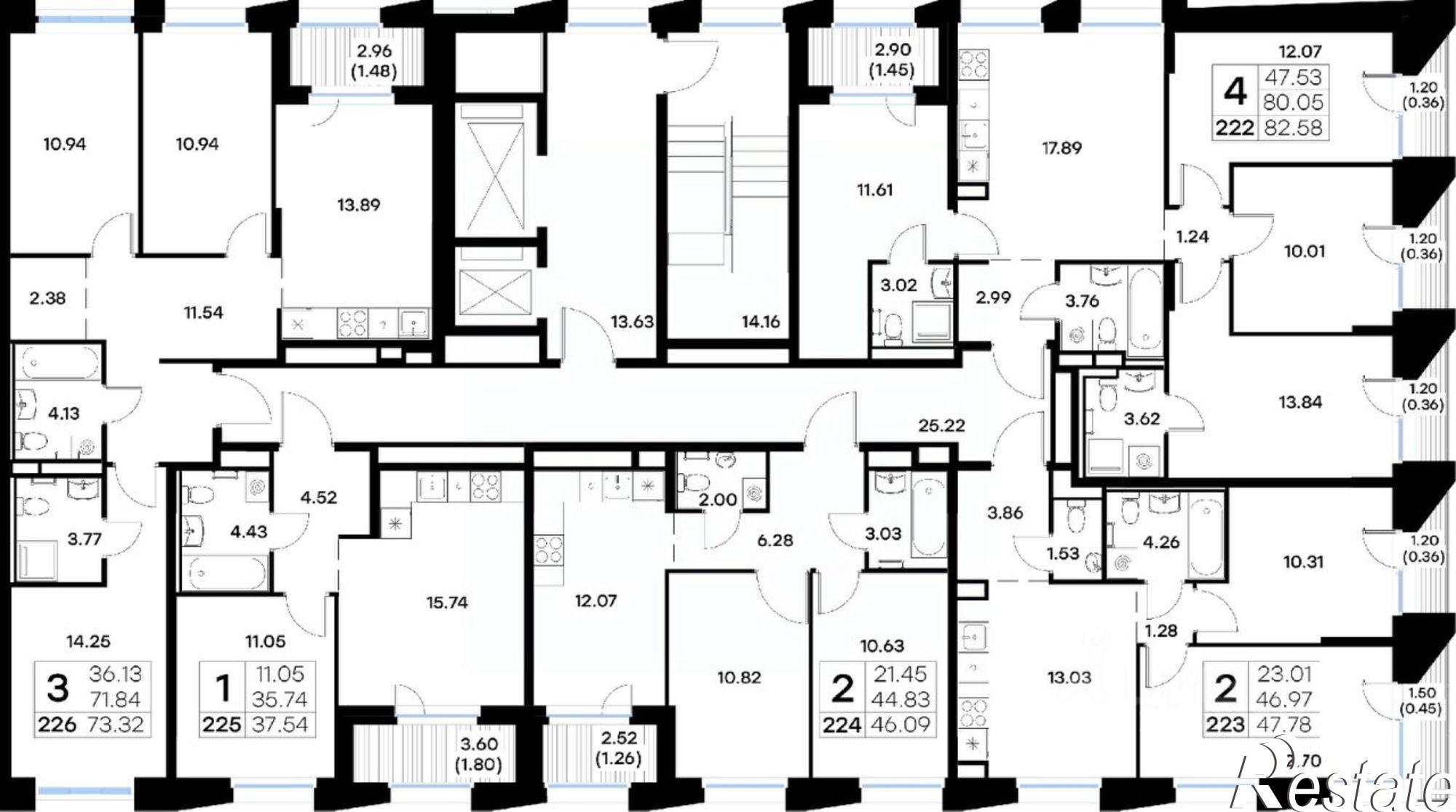 Купить квартиру за 11 900 000 рублей на улица Профессора Мухамедьярова, 32