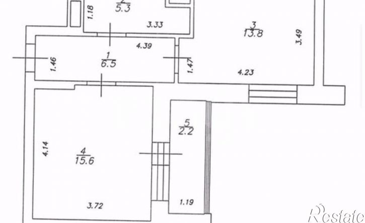 1-комн квартира ул Заслонова, 30/1,  д. 30/1