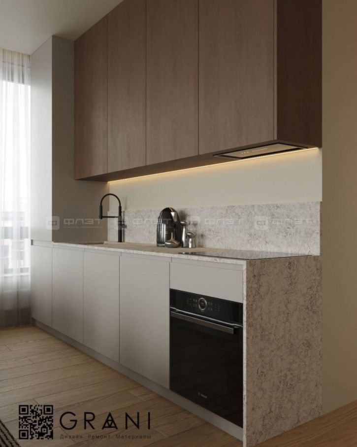 2-комн квартира в новом доме ул. Дулата Али, дом 14/1