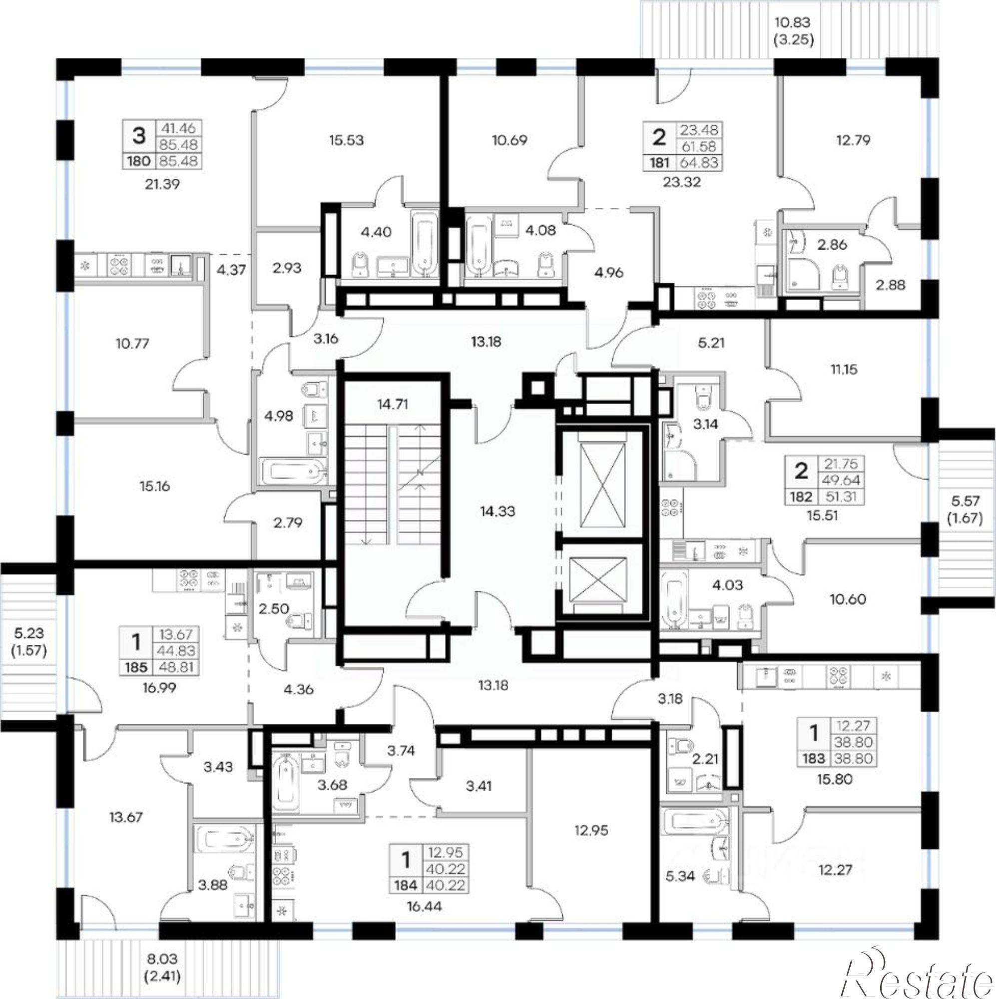 Купить квартиру за 9 700 000 рублей