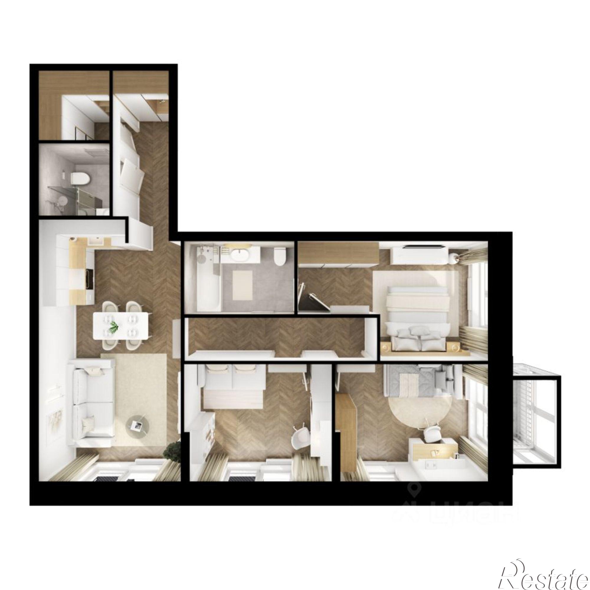 Купить квартиру за 15 013 500 рублей на ул Анаса Тазетдинова, 8