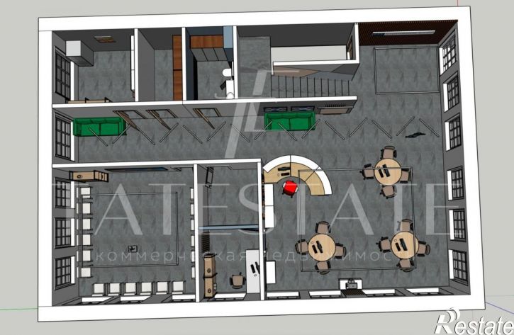 Помещение свободного назначения улица Академика Губкина, 108