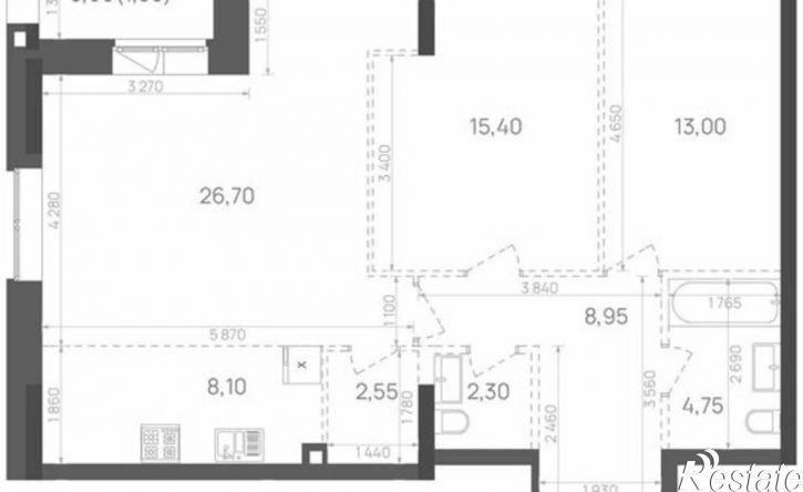 2-комн квартира Краснококшайская улица, 60,  д. 60