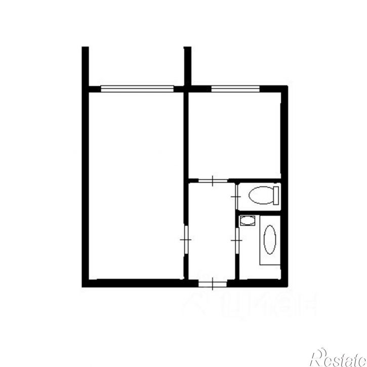 1-комн квартира ул Четаева, 25,  д. 25