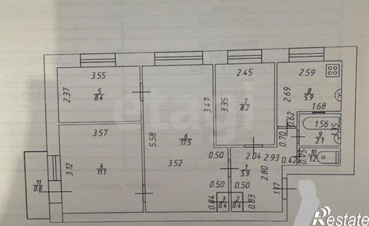 4-комн квартира улица Солидарности, 26,  д. 26