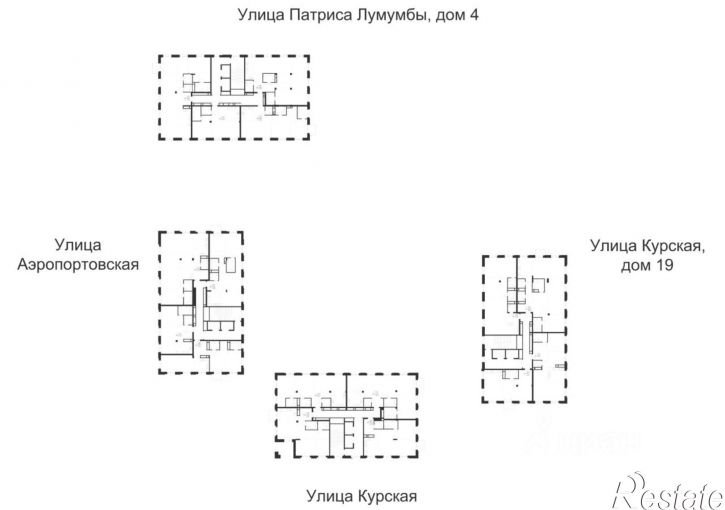 2-комн квартира в новом доме ул Аэропортовская, 19,  д. 19