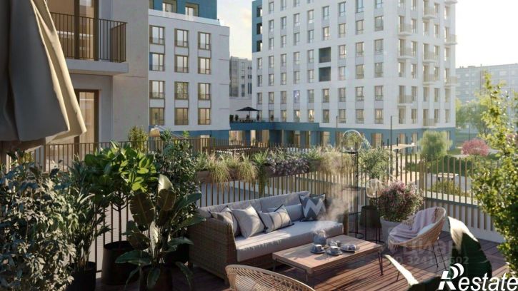 2-комн квартира в новом доме ул Аэропортовская, 19,  д. 19