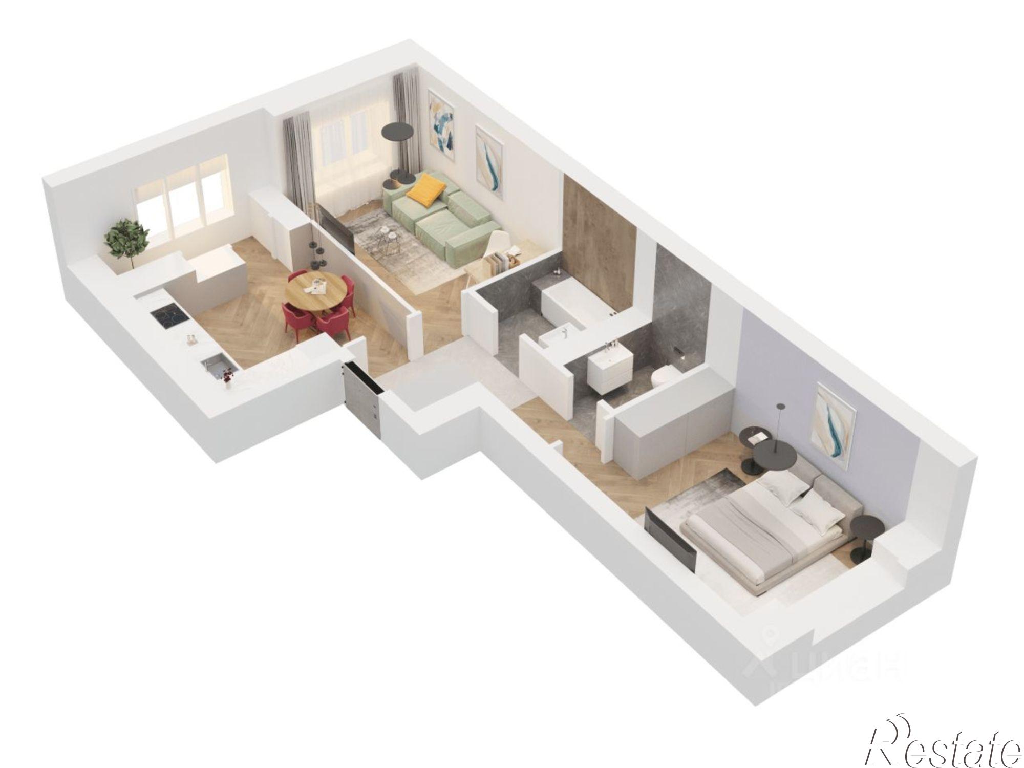 Купить квартиру за 10 690 000 рублей на улица Михаила Миля, 13