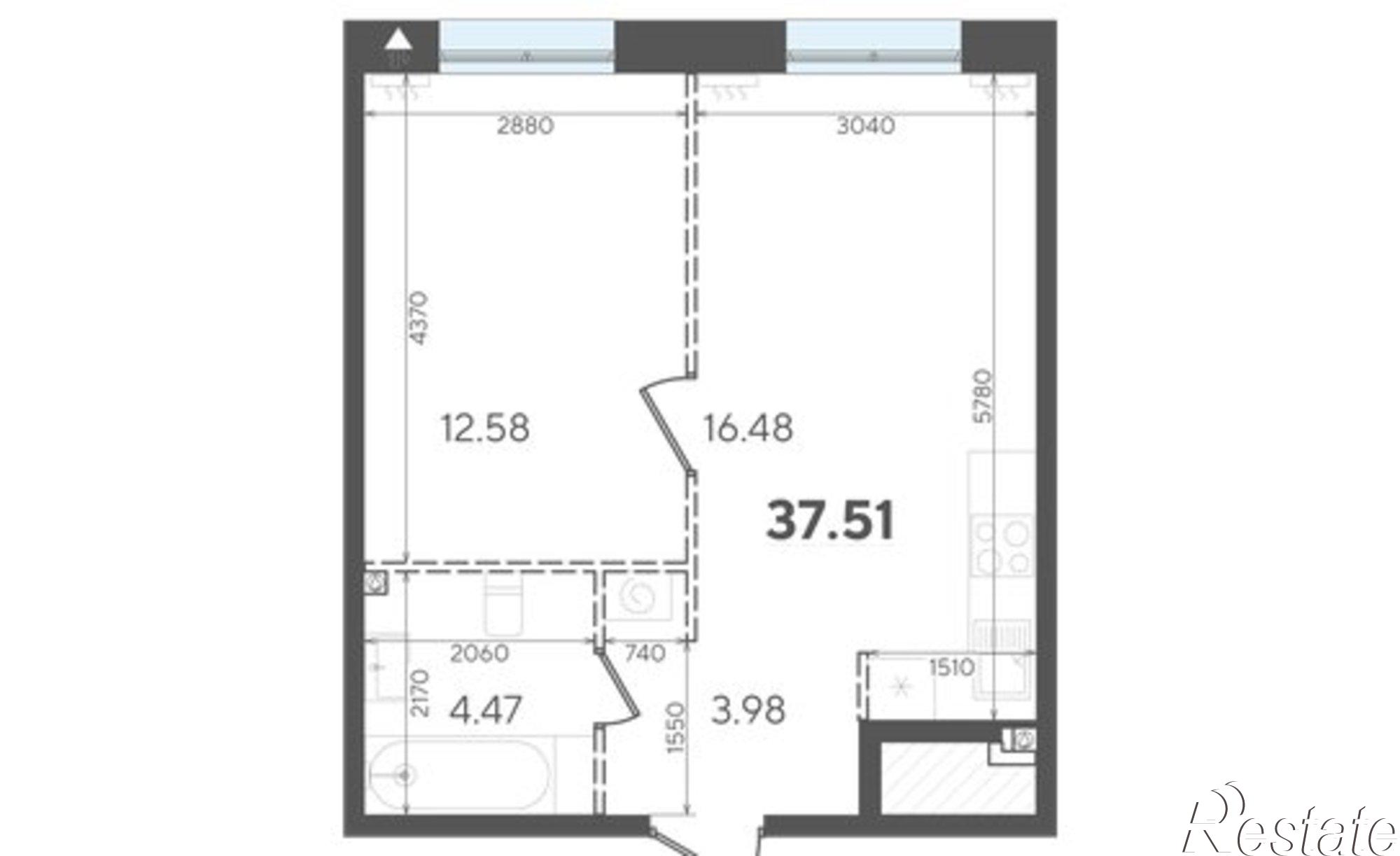 Купить квартиру за 19 085 800 рублей на ул Петербургская, 33