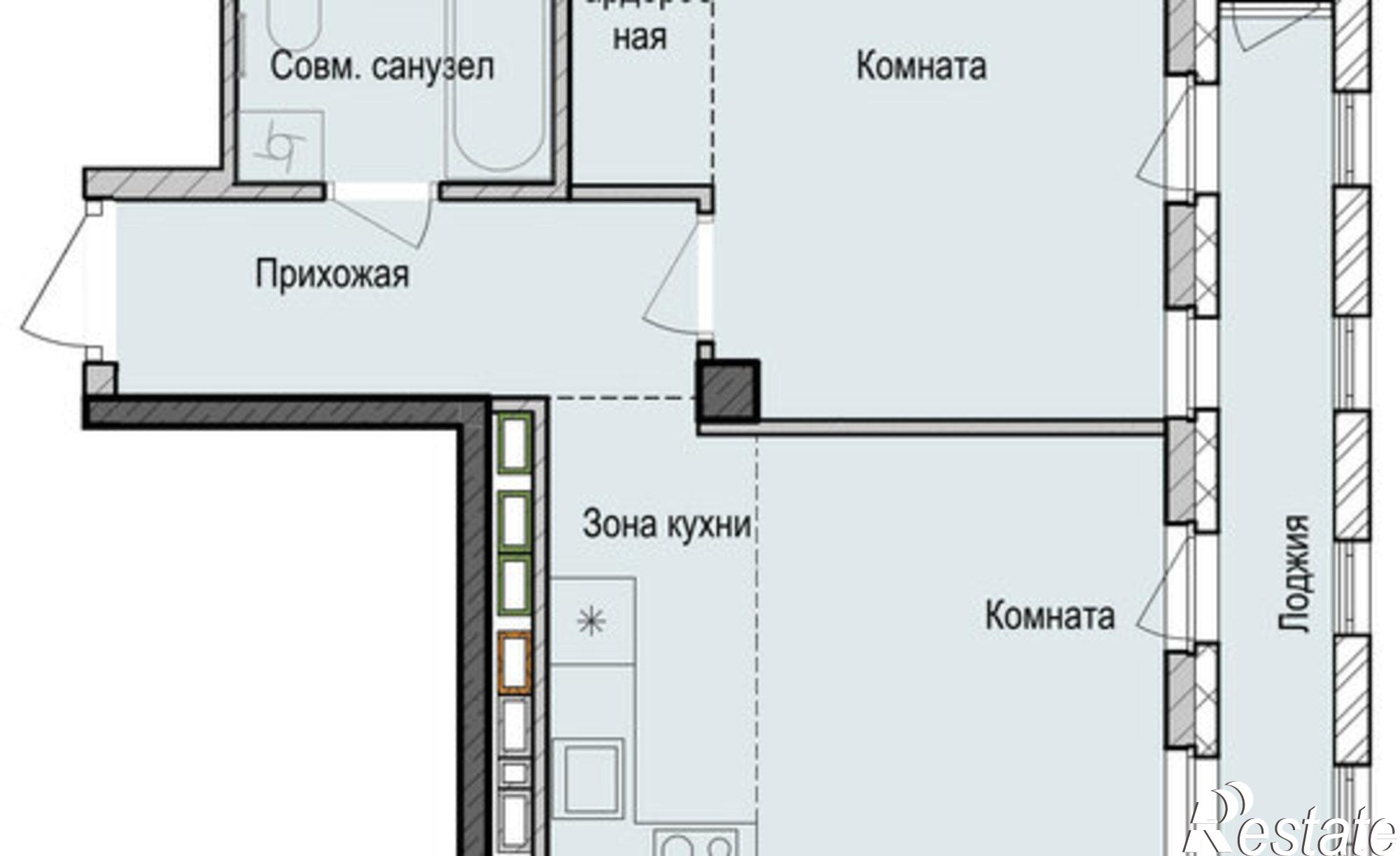Купить квартиру за 10 810 400 рублей на ул Бухарская, 32
