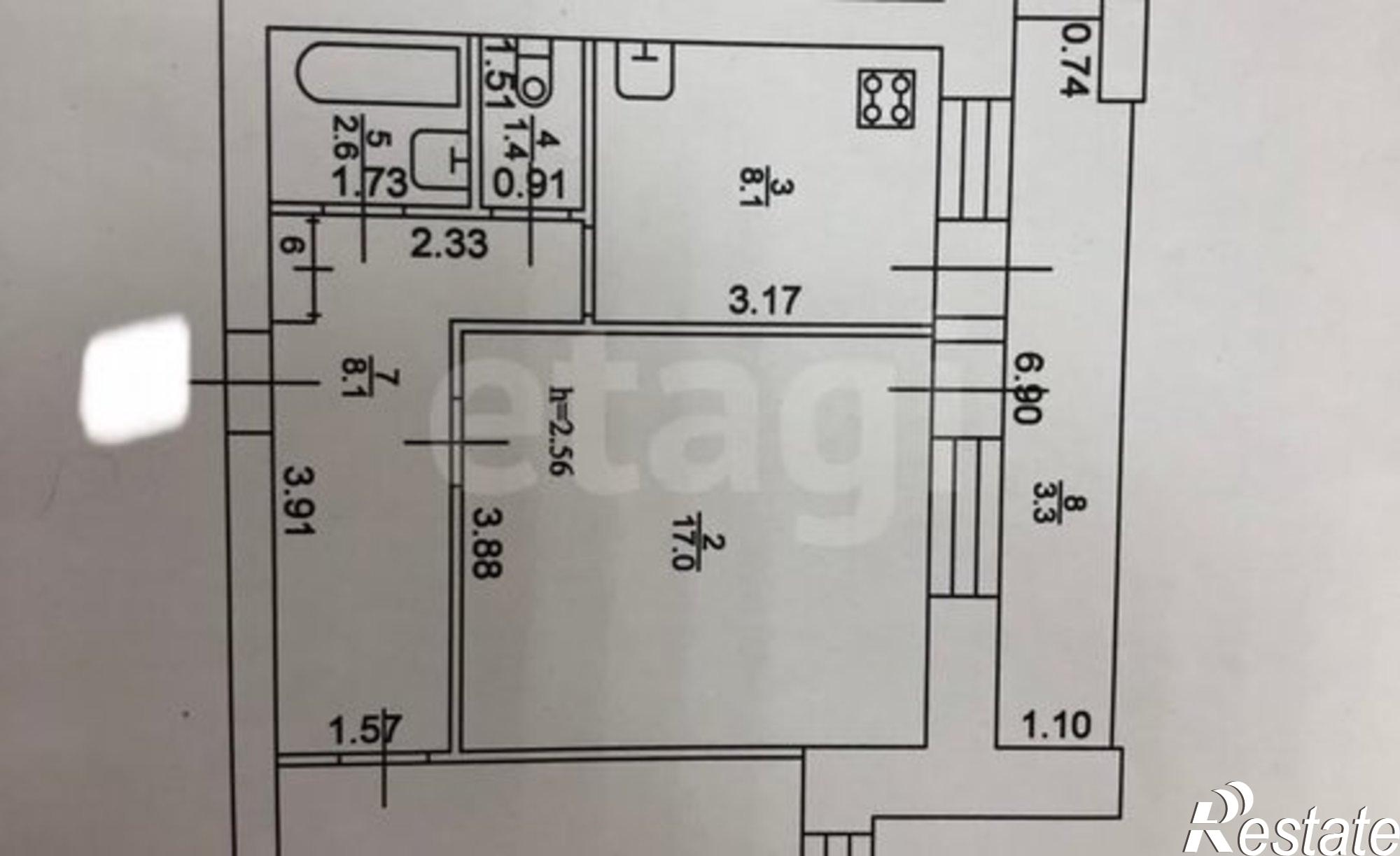 Купить квартиру за 7 000 000 рублей на ул Рихарда Зорге, 57/29