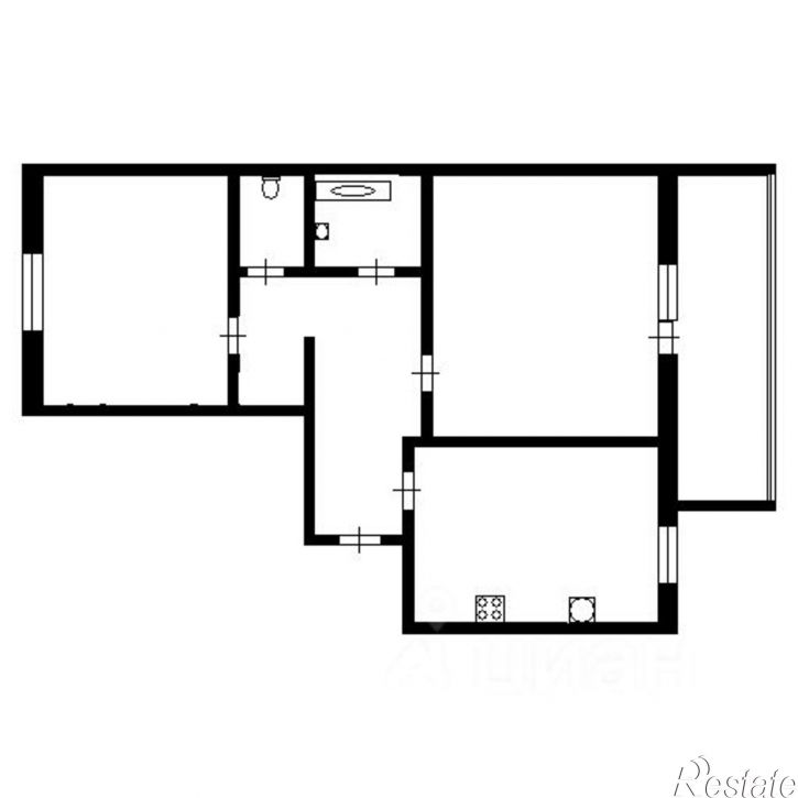 2-комн квартира Сибирский тракт, 43,  д. 43