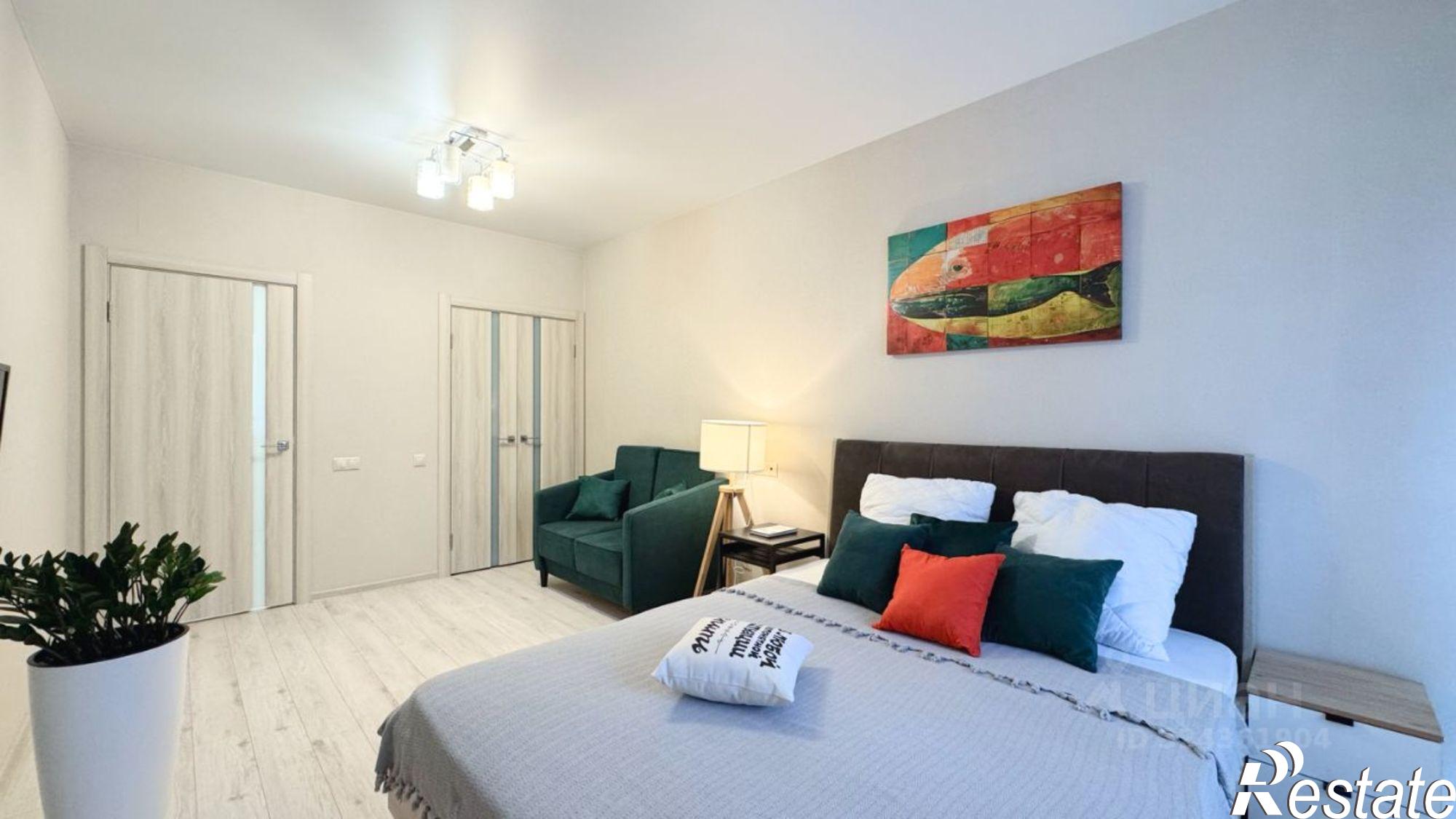 Сдать квартиру за 55 000 рублей на улица Алексея Козина, 3Б