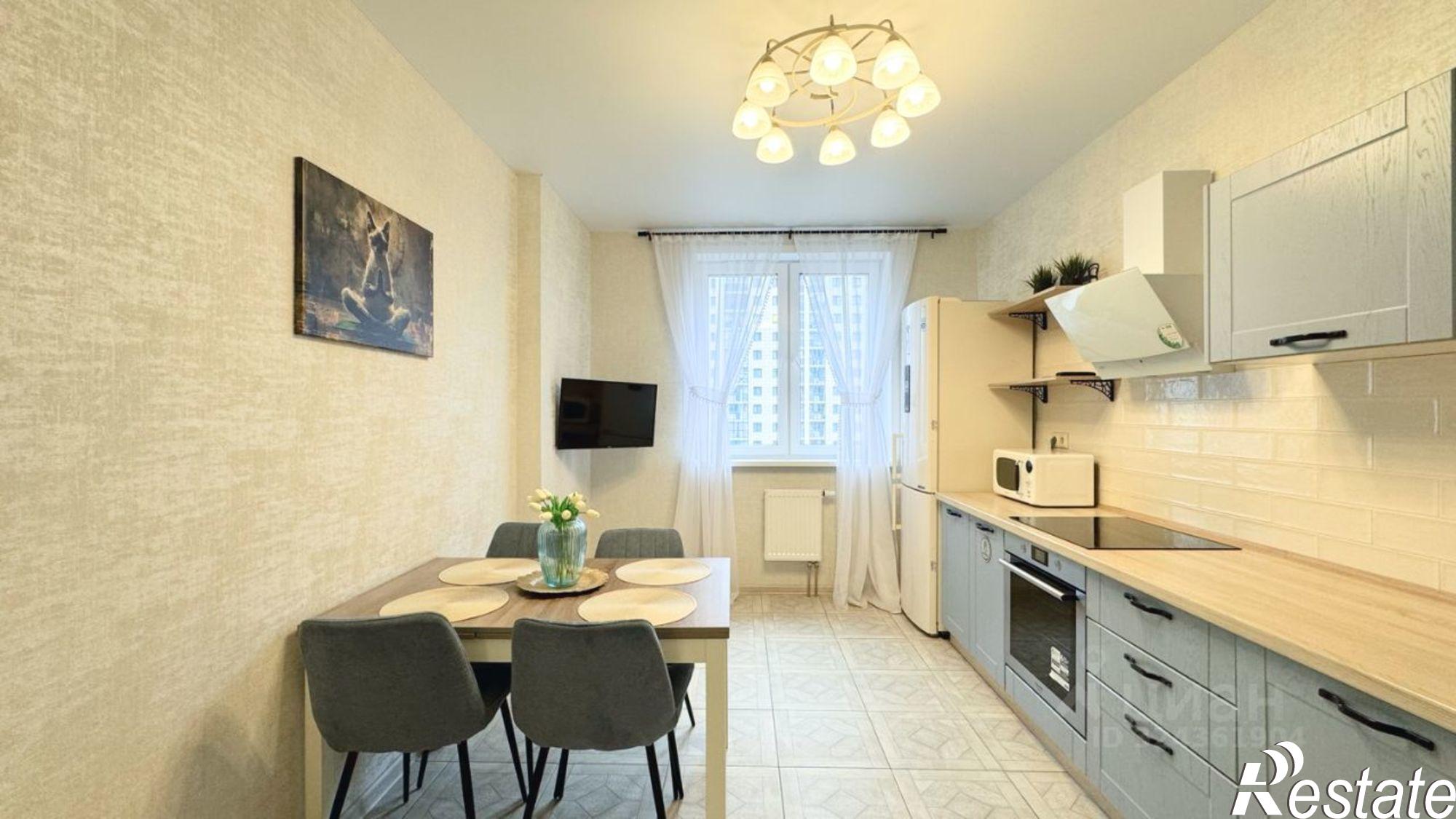 Сдать квартиру за 55 000 рублей на улица Алексея Козина, 3Б