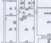 2-комн, 63кв м, этаж 2/5 ул Хлебозаводская, 6