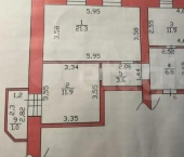 2-комн, 61кв м, этаж 2/9 улица Журналистов, 30