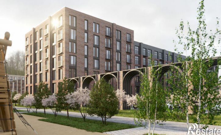 1-комн квартира в новом доме Адмиралтейская улица, 2,  д. 2