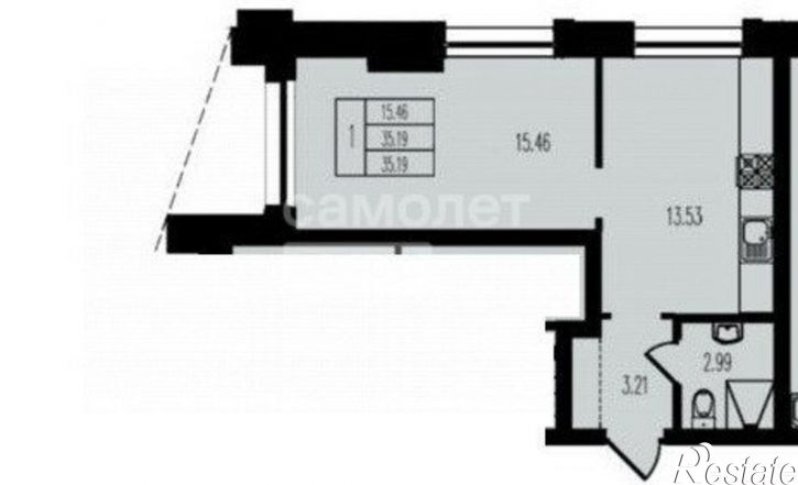 1-комн квартира в новом доме улица Красной Позиции, 45,  д. 45