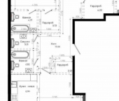 3-комн, 143 кв м, этаж 3/8 Республика Татарстан (Татарстан), ЖК Яналиф