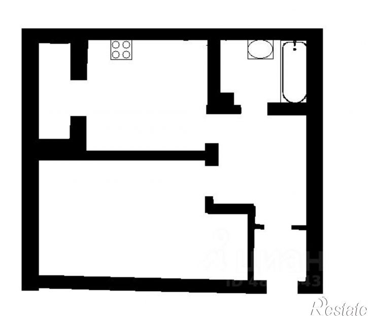 1-комн квартира Роторная улица, 27Д,  д. 27Д